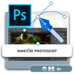 Magični Photoshop - KIBERone. Škola digitalne pismenosti. Programiranje za decu. IT edukacija dece. Subotica