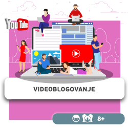 Videoblogovanje - KIBERone. Škola digitalne pismenosti. Programiranje za decu. IT edukacija dece. Subotica