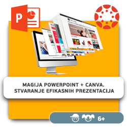 Magija PowerPoint + Canva. Stvaranje efikasnih prezentacija - KIBERone. Škola digitalne pismenosti. Programiranje za decu. IT edukacija dece. Subotica