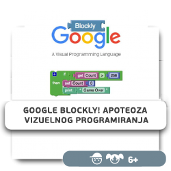 Google Blockly! Apoteoza vizuelnog programiranja - KIBERone. Škola digitalne pismenosti. Programiranje za decu. IT edukacija dece. Subotica