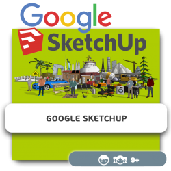 Google SketchUp - KIBERone. Škola digitalne pismenosti. Programiranje za decu. IT edukacija dece. Subotica