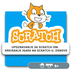 Upoznavanje sa Scratch-om. Kreiranje igara na Scratch-u. Osnove - KIBERone. Škola digitalne pismenosti. Programiranje za decu. IT edukacija dece. Subotica